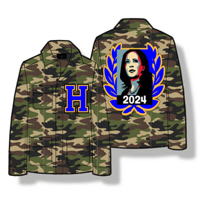 *DIVINE NINE ONLY* 2024 WE GO TO WAR VARSITY FIELD COAT